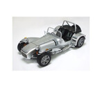 KYOSHO 1/18 KYOSHO ORIGINAL DIE-CAST MODEL CATERHAM SUPER SEVEN (SILVER JUBILEE)