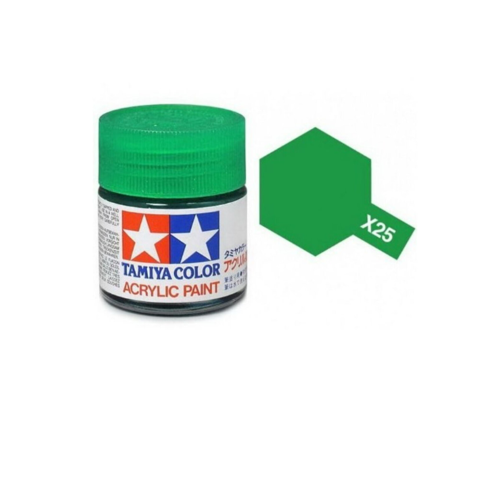 TAMIYA TAMIYA ACRYLIC X-25 CLEAR GREEN