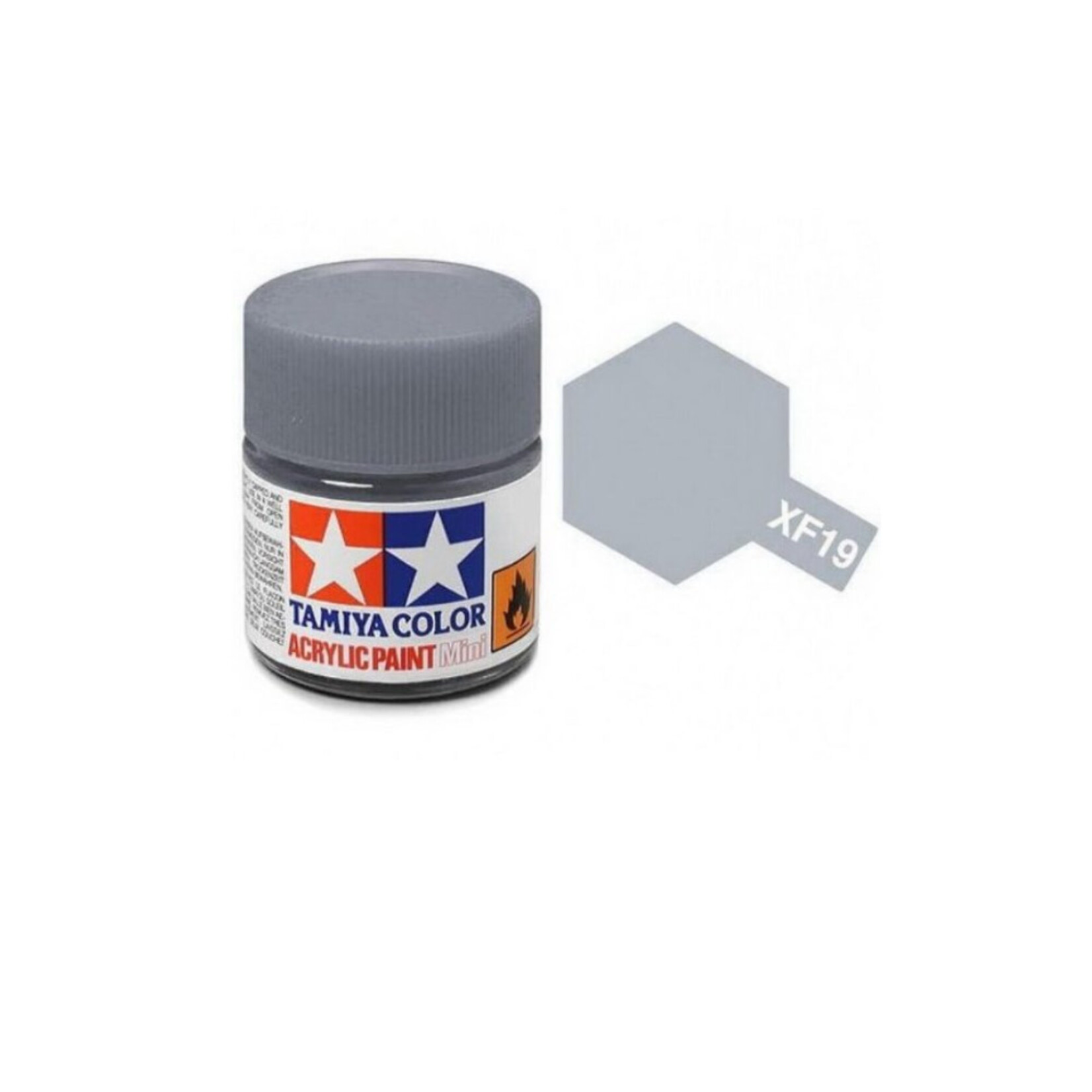 TAMIYA TAMIYA ACRYLIC XF-19 FLAT SKY GREY