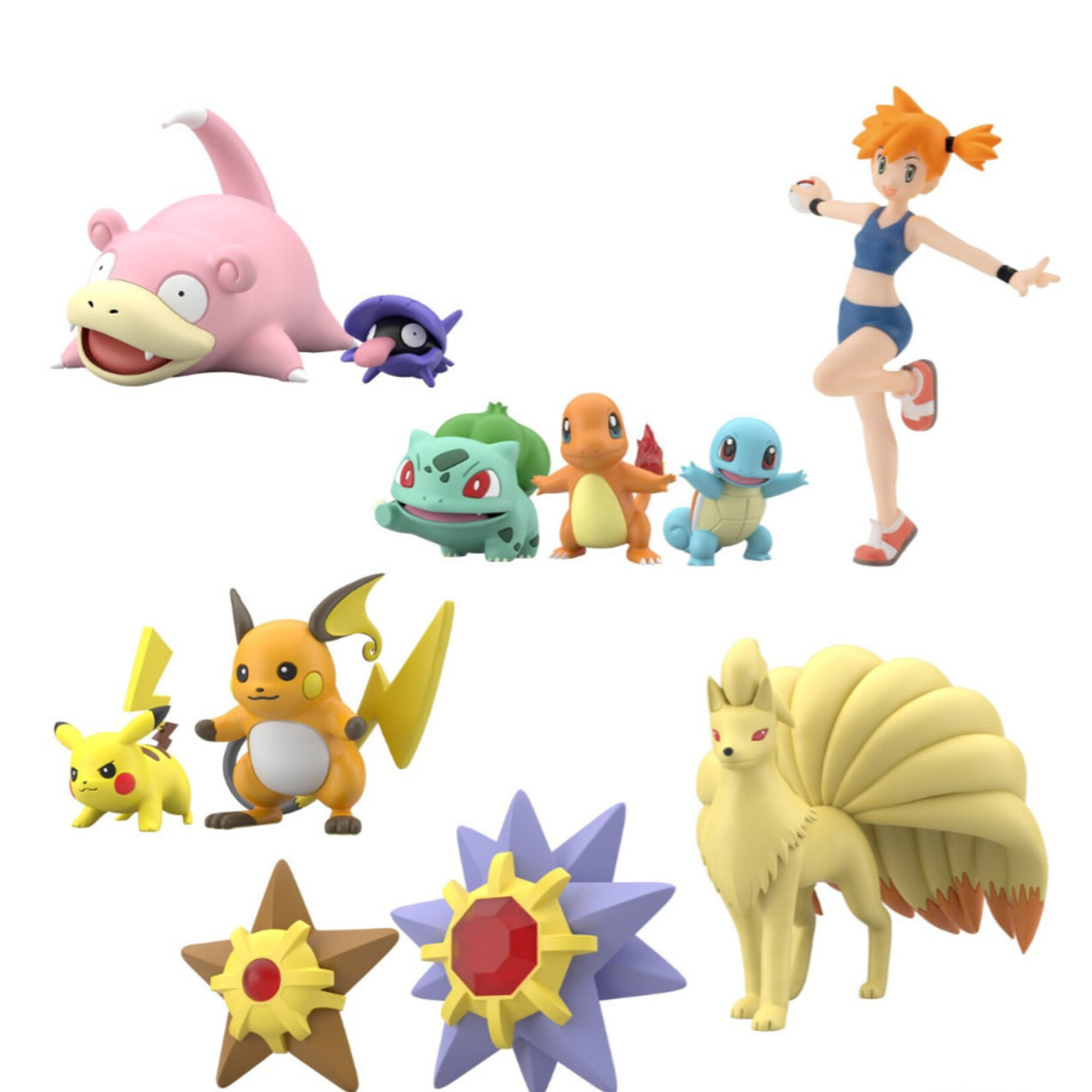 BANDAI TOMY POKEMON SCALE WORLD 1/20 KANTO REGION ASSORTED