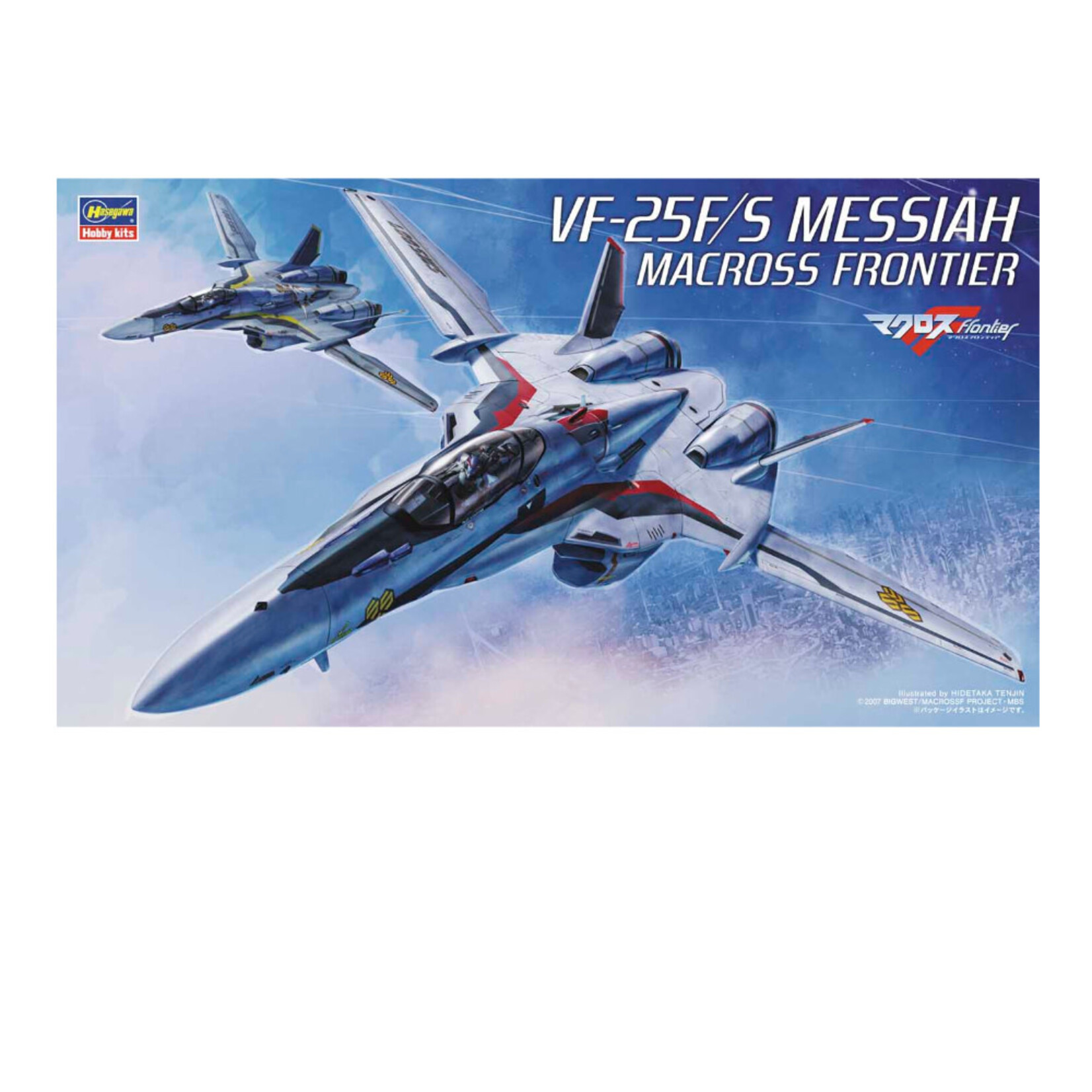 Hasegawa MACROSS #24 1/72 MACROSS FRONTIER VF-25F/S MESSIAH (FIGHTER MODE)