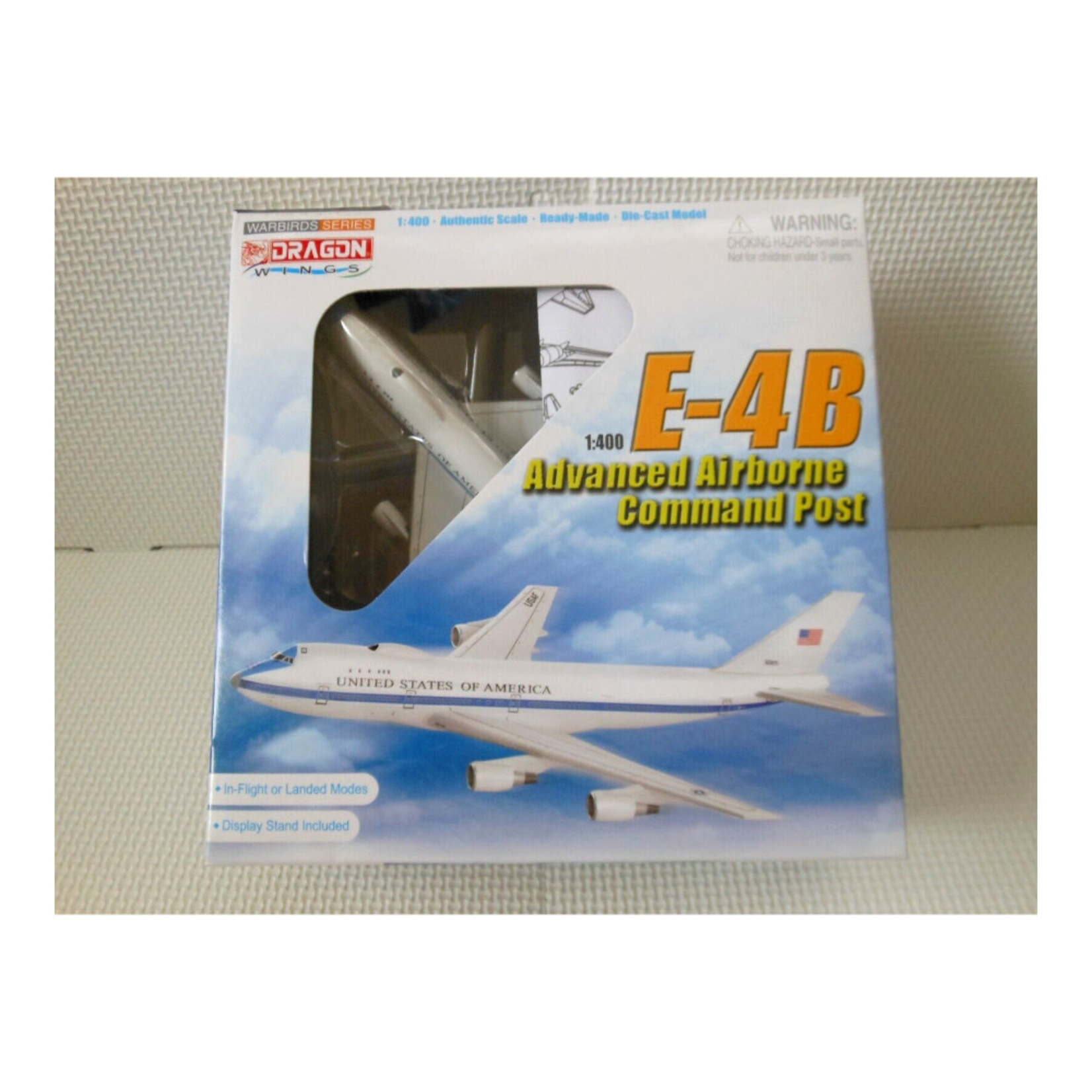 DRAGON WING DRAGON WINGS 1/400 E-4B ADVANCED AIRBORNE NATIONAL COMMAND POST WARBIRD SERIES