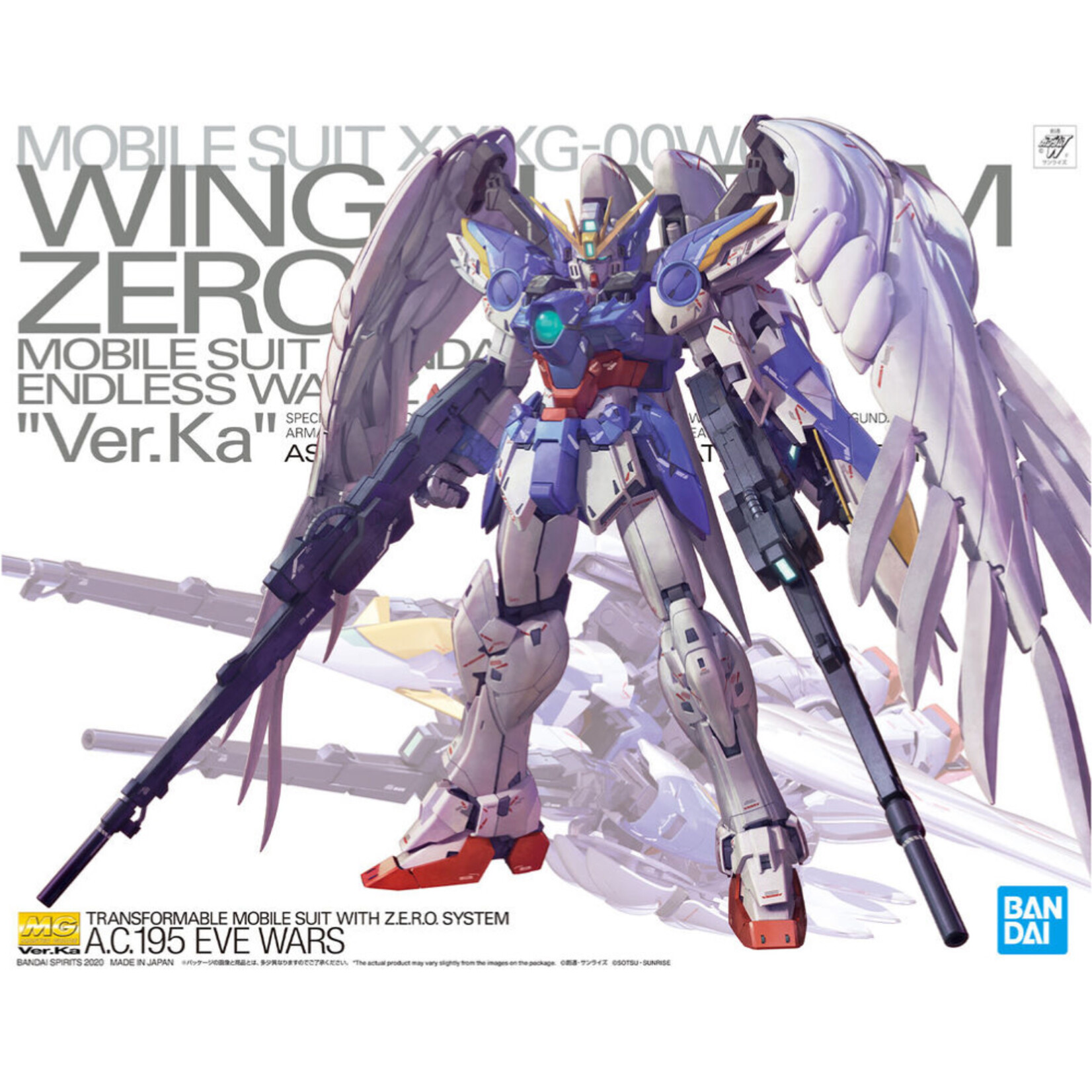 BANDAI MG AC 1/100 WING GUNDAM ZERO XXXG-00W0 VER.KA