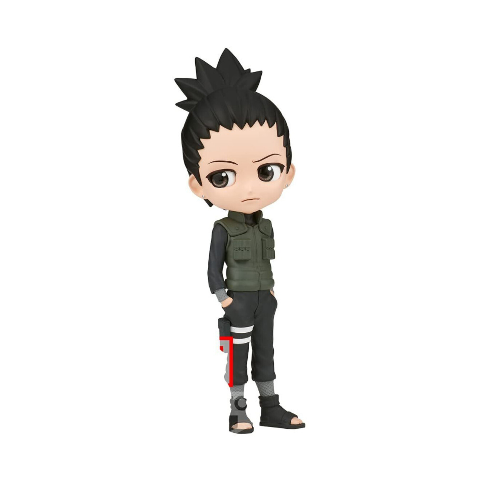 BANDAI Q POSKET NARUTO SHIPPUDDEN NARA SHIKAMARU FIGURE (A)