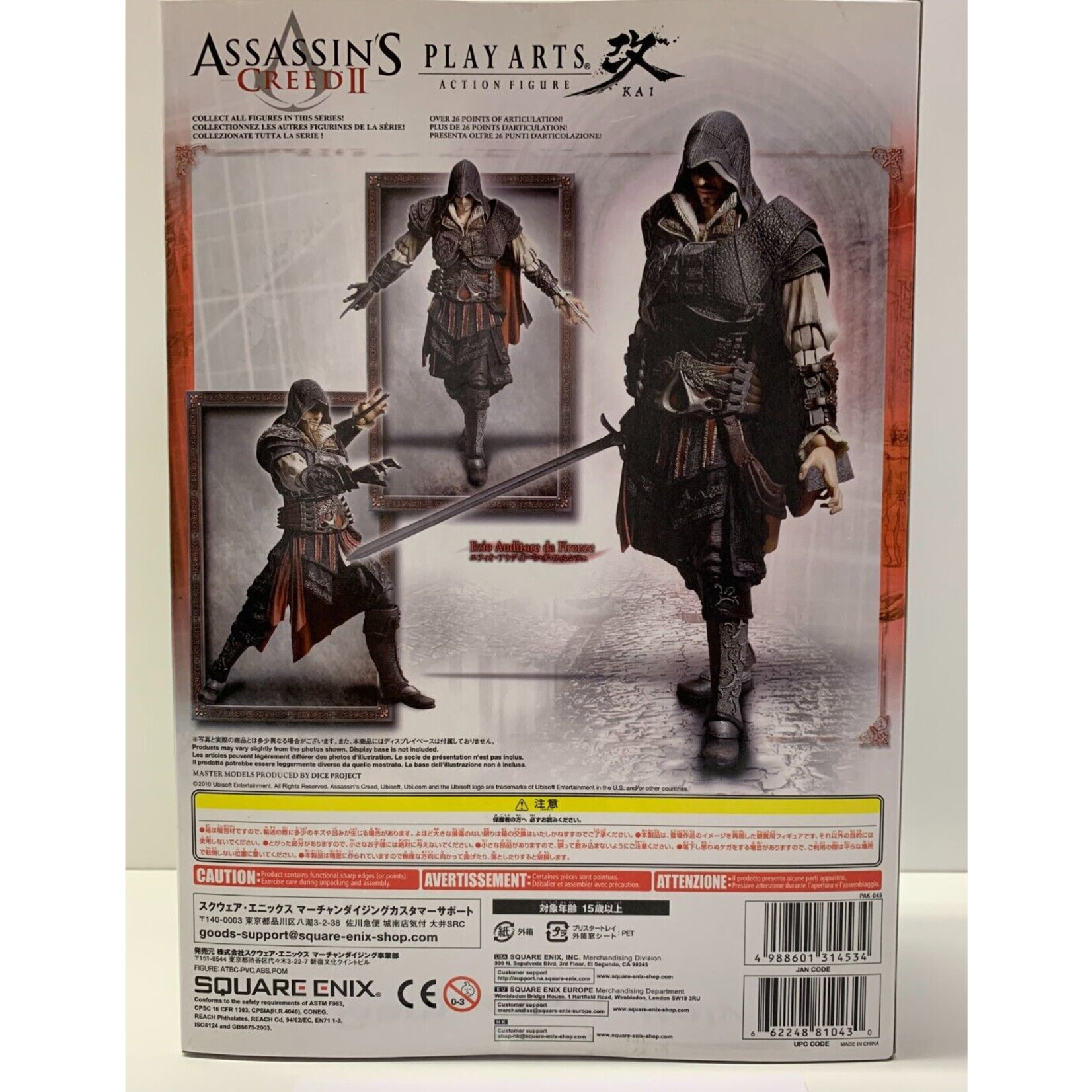 Playarts PLAYARTS KAI ASSASSINS CREED II EZIO AUDITORE DA FIRENZA