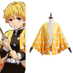 COSPLAY DEMON SLAYER ZENITSU CAPE