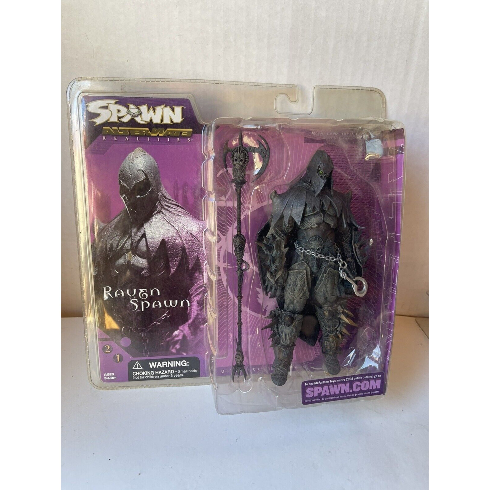 McFarlane MCFARLANE TOYS SPAWN ALTERNATE REALITIES RAVEN SPAWN