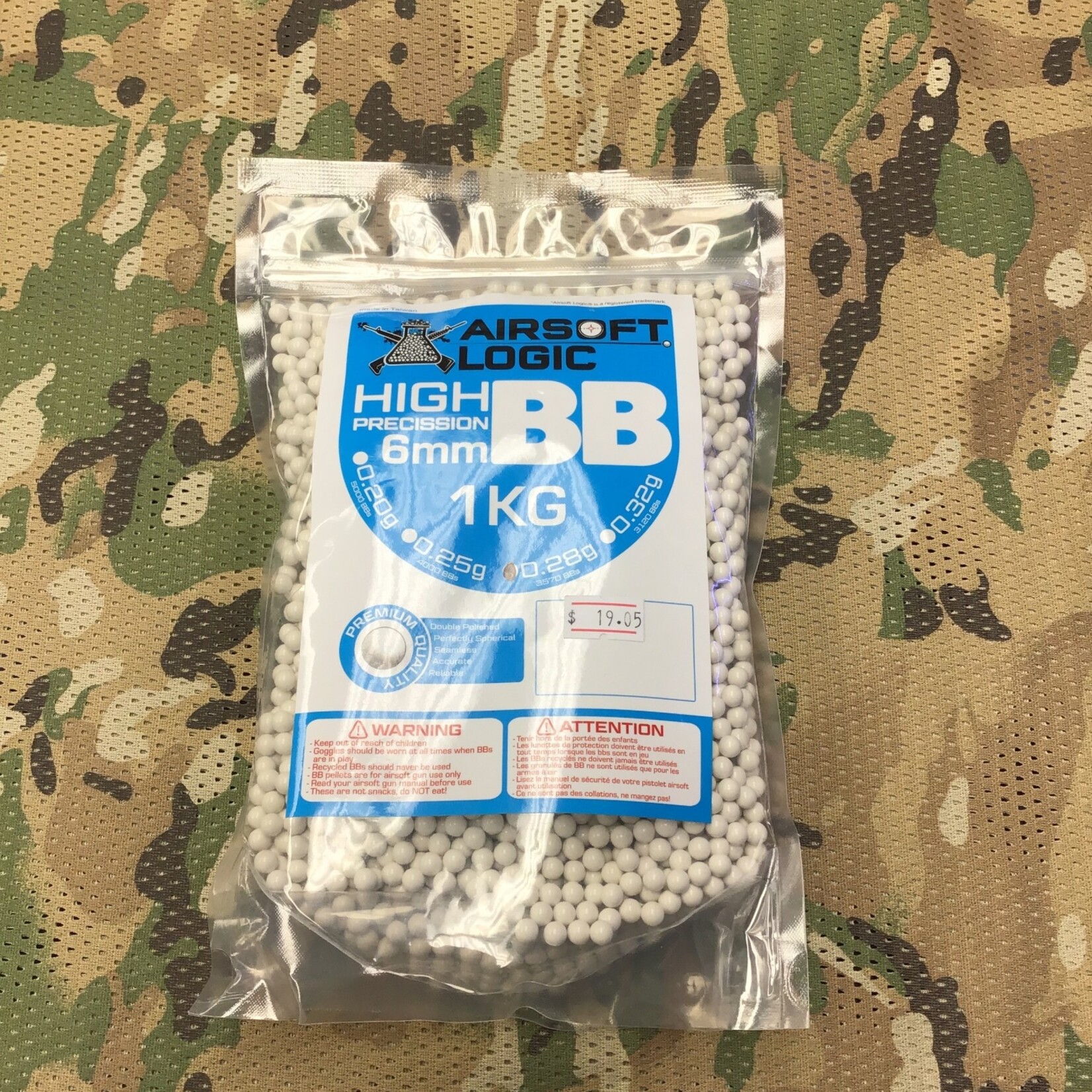 AIRSOFTLOGIC AIRSOFT LOGIC BB 0.28G (3570 RDS) (AL BB-028-1KG)