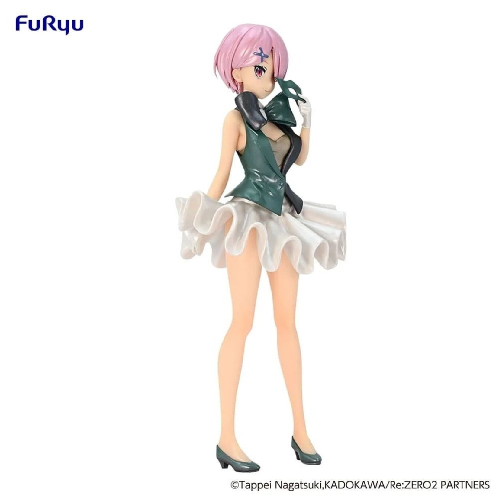 FURYU FURYU RE:ZERO STARTING LIFE IN ANOTHER WORLD SSS FIGURE -RAM IN CIRCUS PEARL COLOR VER.