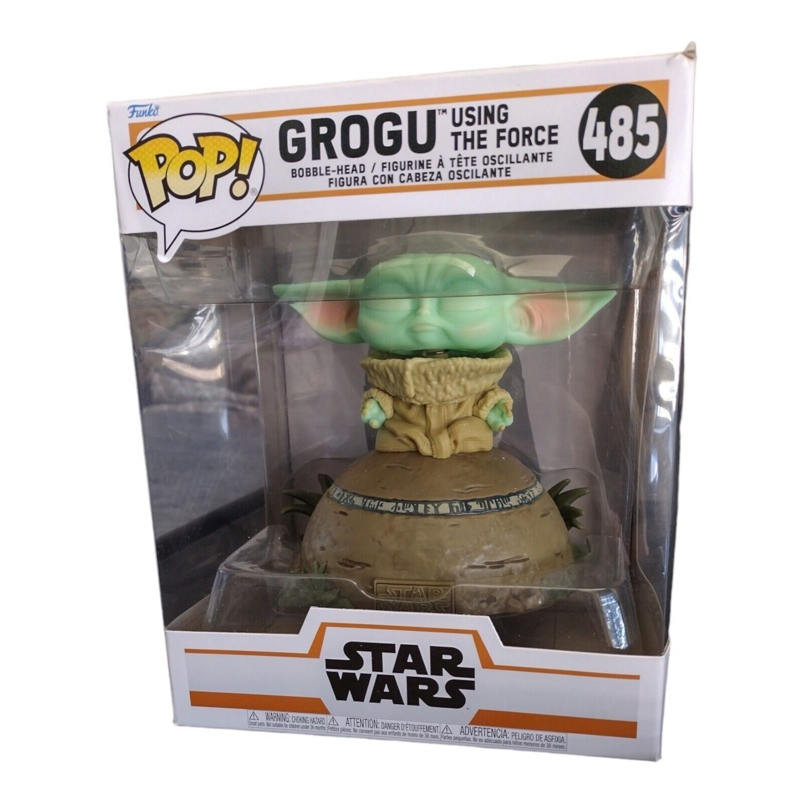 Funko FUNKO POP #485 GROGU USING THE FORCE BOBBLE HEAD