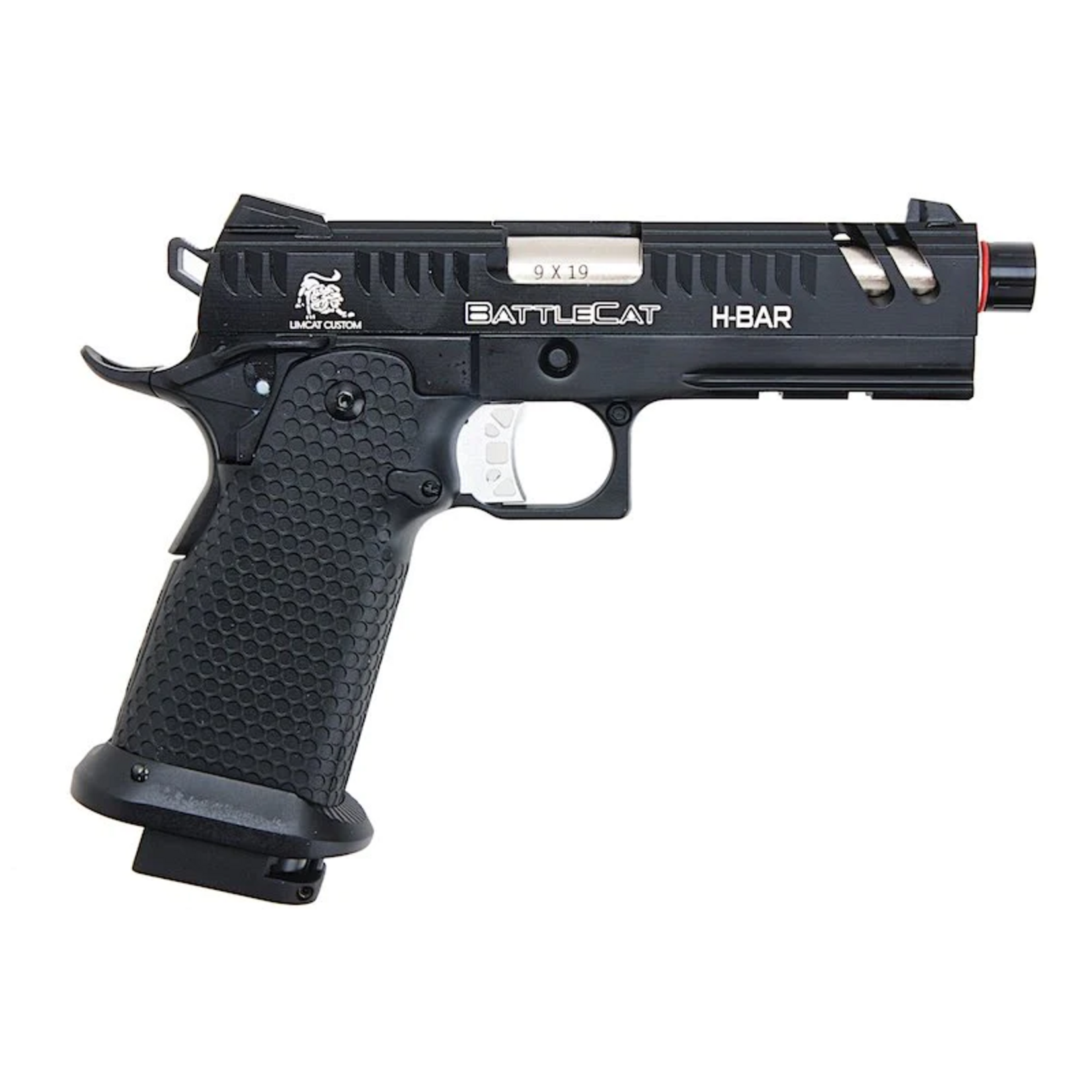 Army Armament GAS ARMY ARMAMENT LIMCAT CUSTOM STYLE 4.3 HICAPA BLACK (R610-3BK)