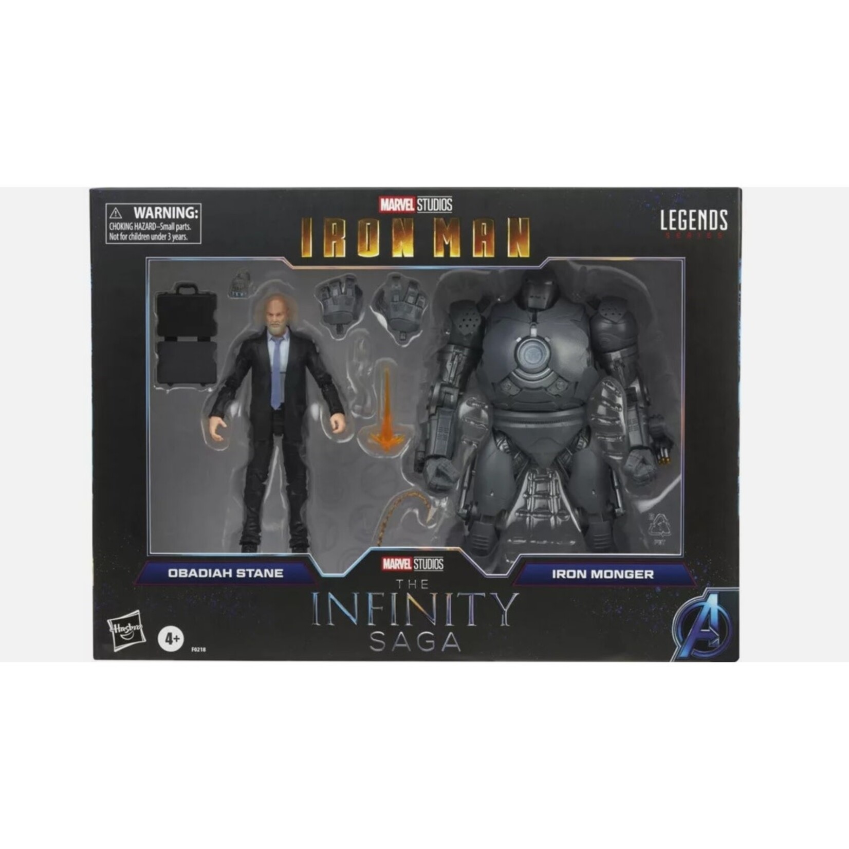 Hasbro MARVEL STUDIOS LEGENDS SERIES IRON MAN ‘OBADIAH STANE & IRON MONGER’