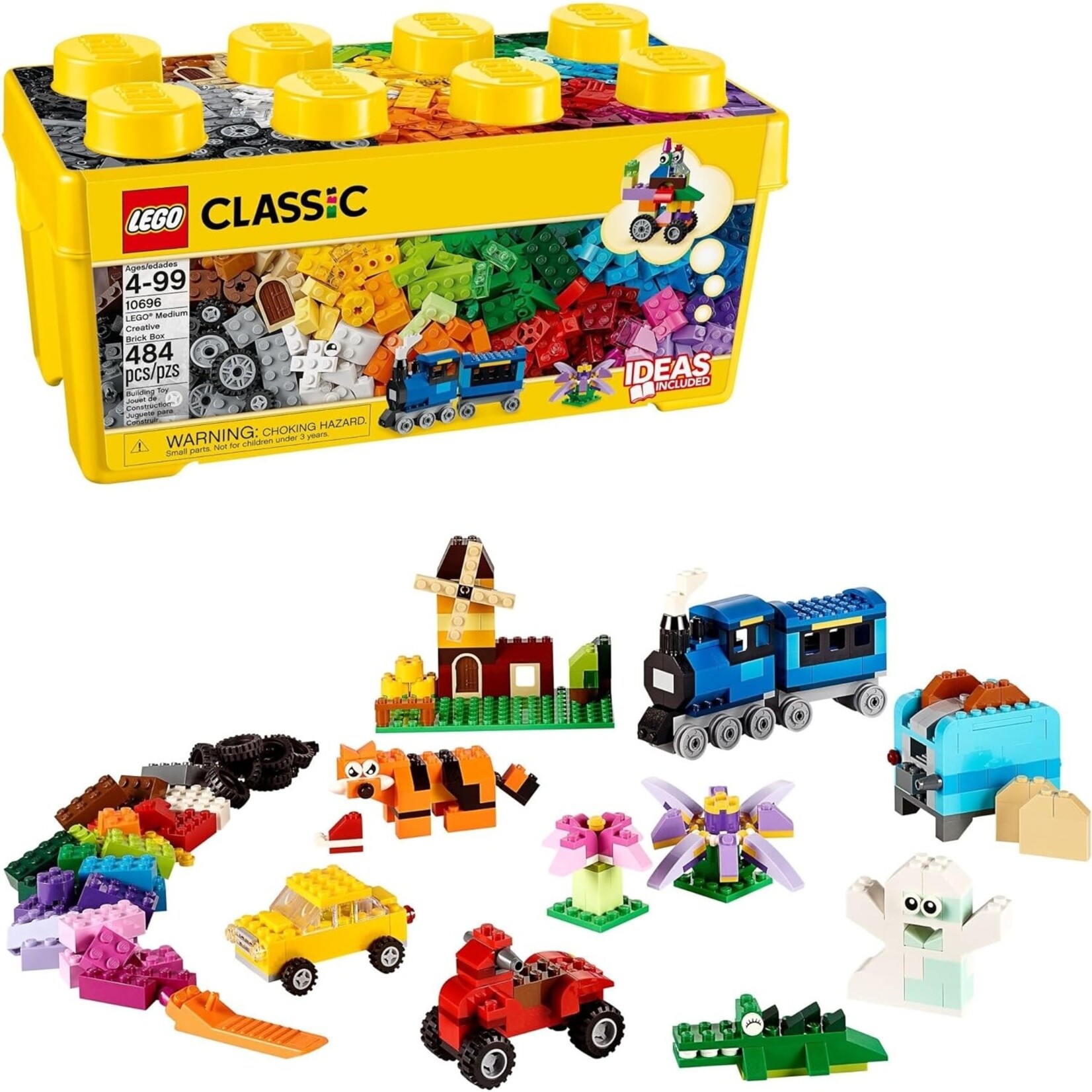 LEGO LEGO 10696 CLASSIC MEDIUM CREATIVE BRICK BOX 484 PIECES