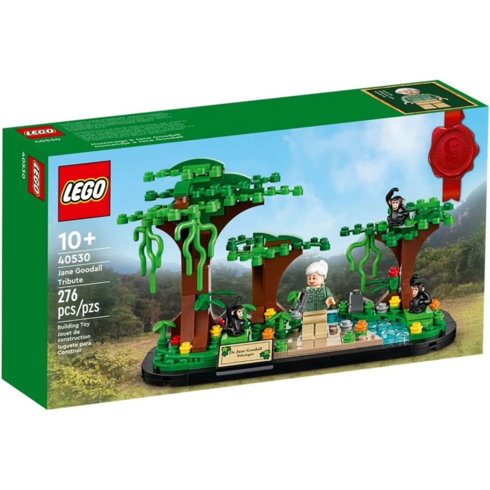 LEGO LEGO 40530 JANE GOODALL TRIBUTE SET 276 PCS