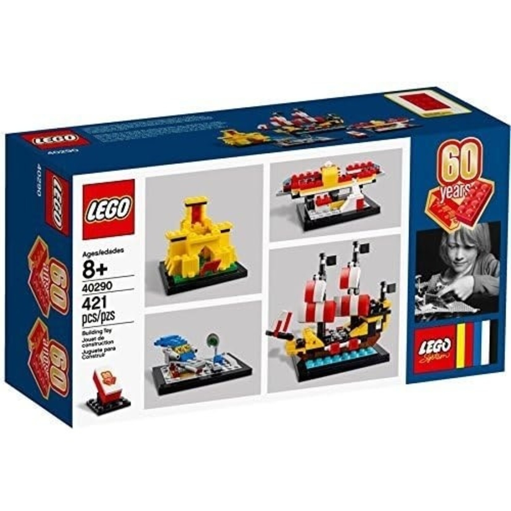 LEGO LEGO 40290 60 YEARS OF LEGO BRICKS 421 PCS