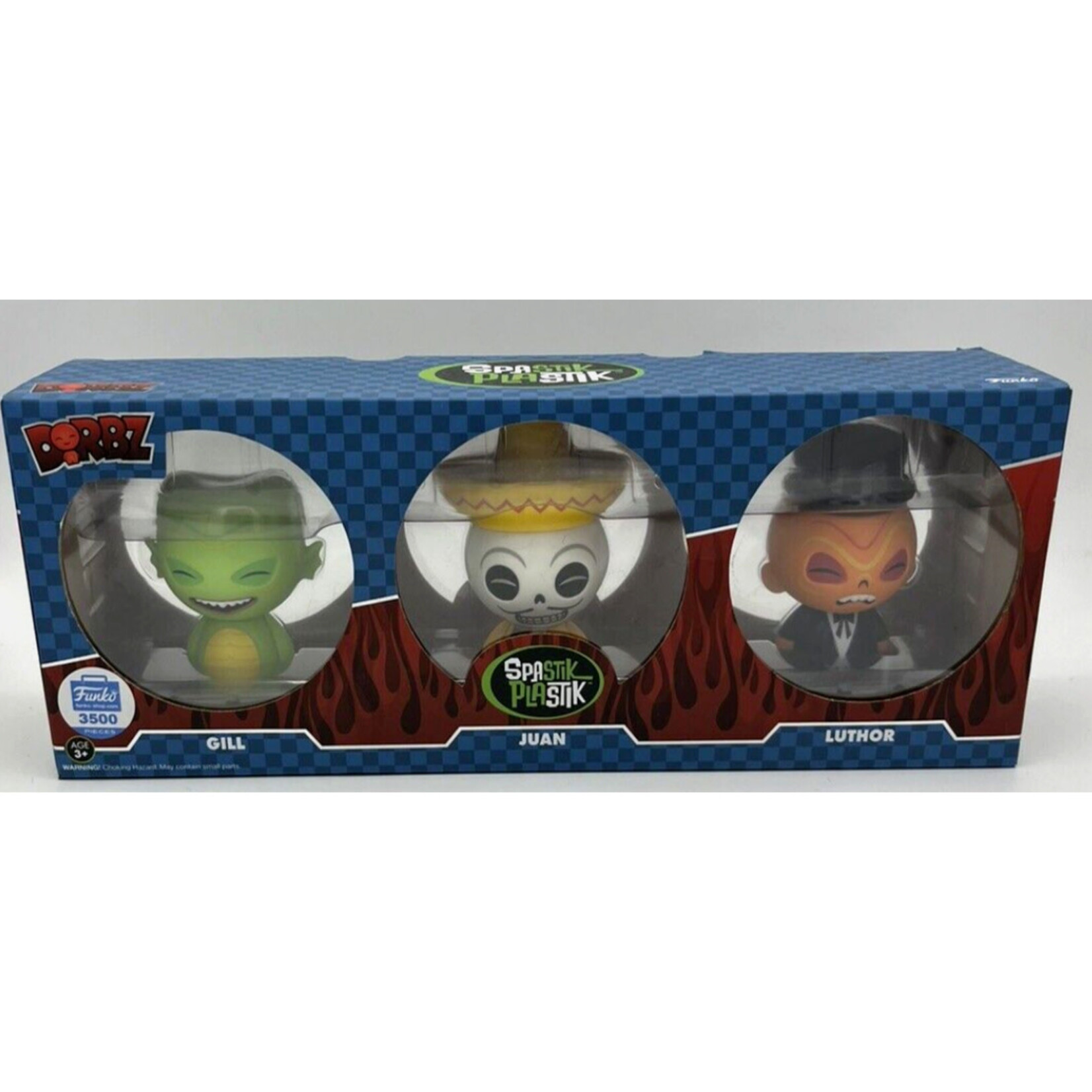 Funko FUNKO DORBZ SPASTIK PLASTIK GILL, JUAN, LUTHER 3 PACK