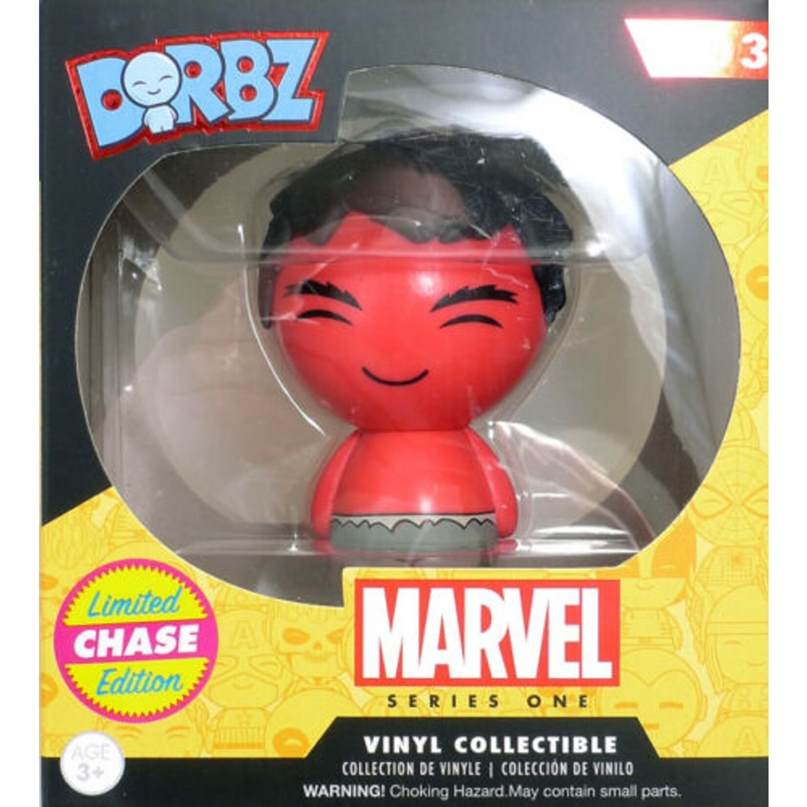 Funko FUNKO DORBZ 003 MARVEL SEREIS 1 HULK RED COLOR CHASE LIMITED EDITION