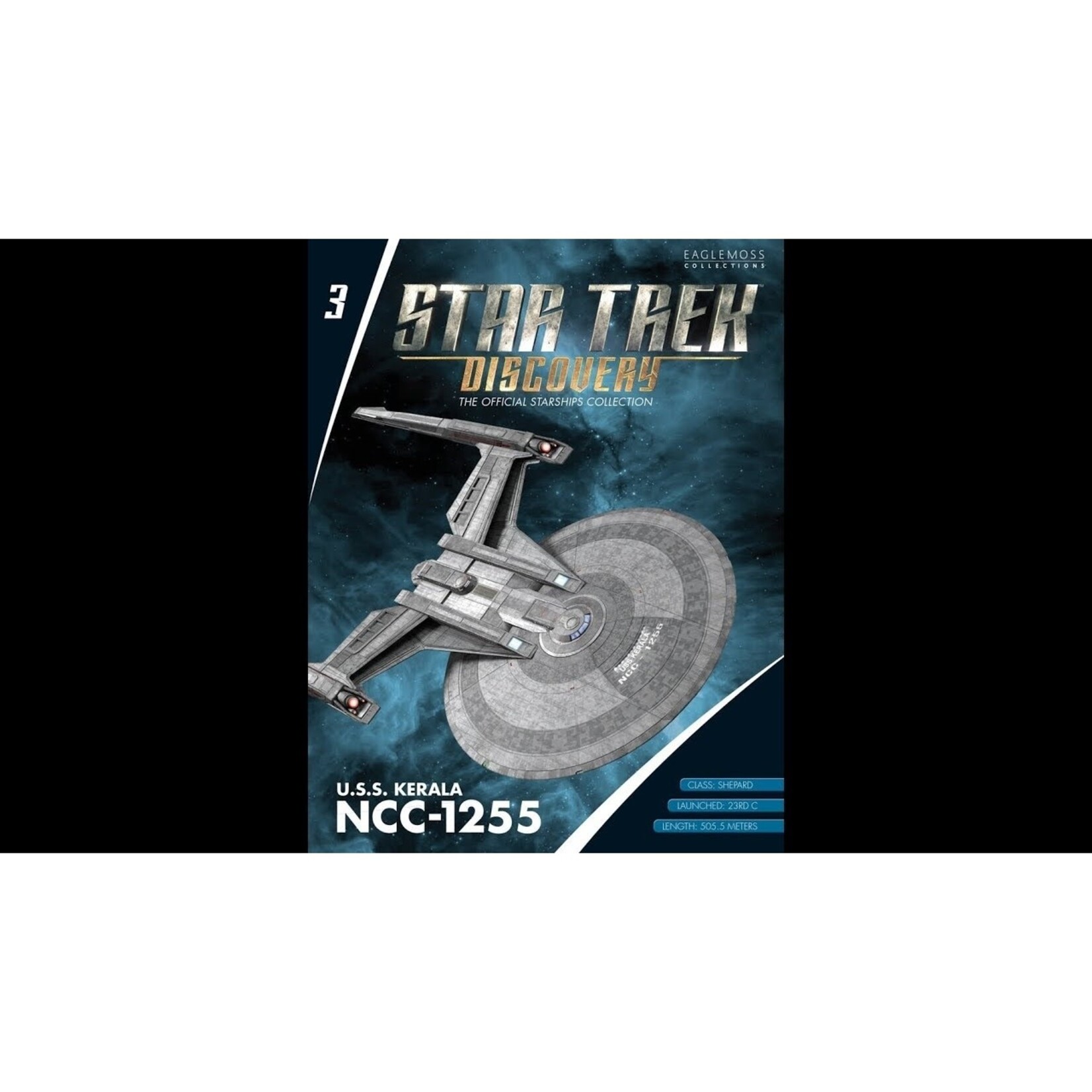 Eaglemoss ST DISCOVERY USS KERALA 1255