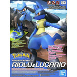 BANDAI POKEMON MODEL KIT RIOLU & LUCARIO