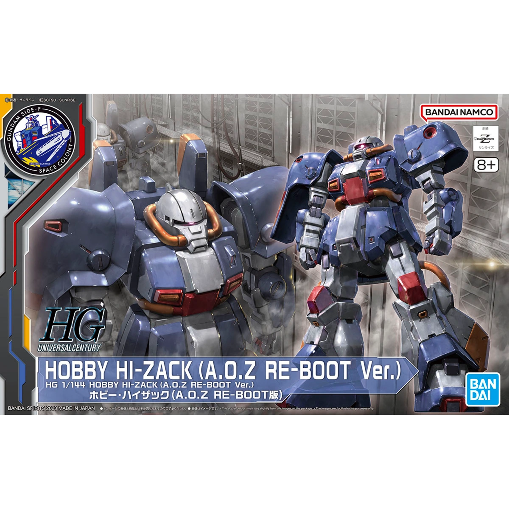 BANDAI P-BANDAI GUNDAM SIDE-F HG UC 1/144 HOBBY HI-ZACK (A.O.Z. RE-BOOT)