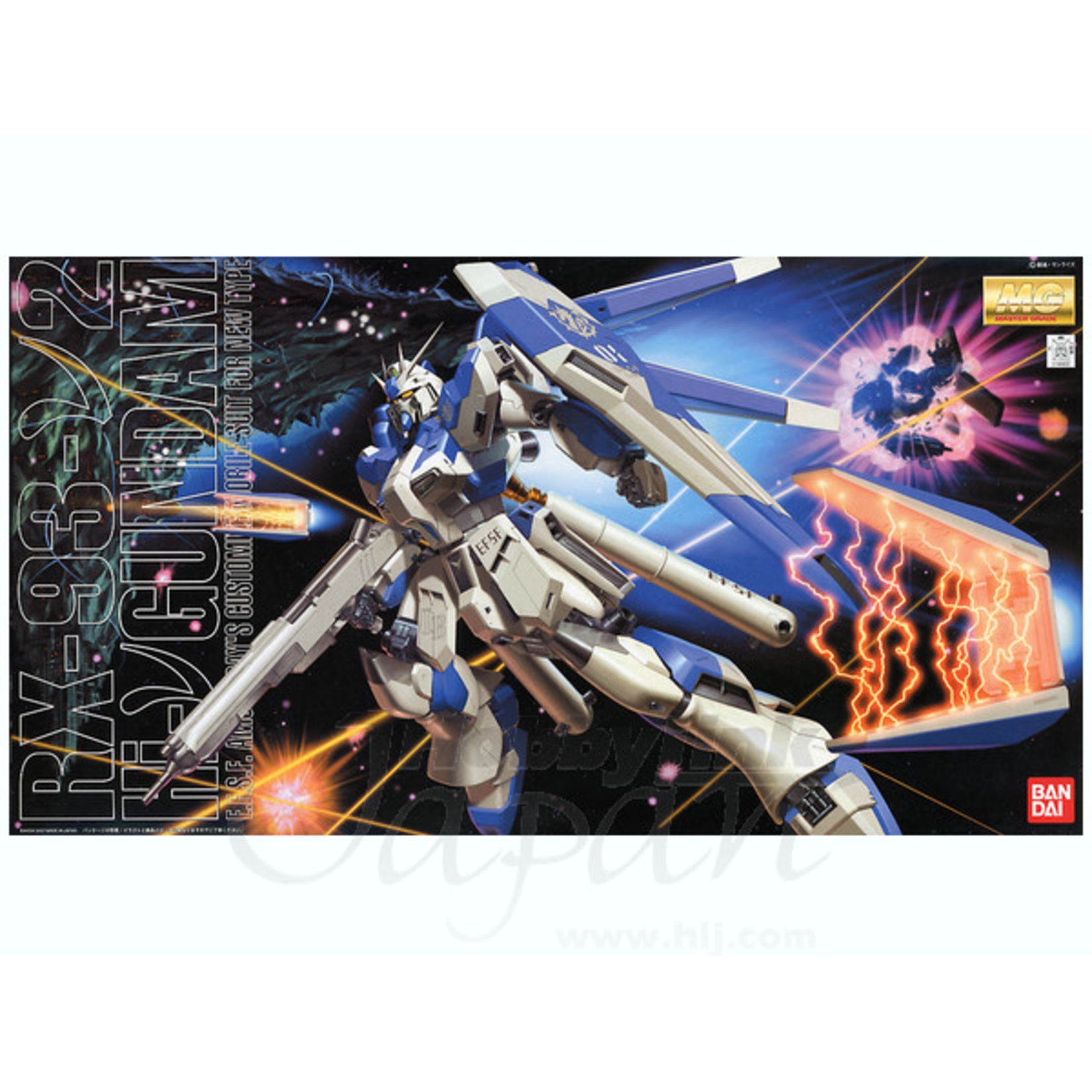 BANDAI MG 1/100 CHARS COUNTER ATTACK RX-93-V2 HI NU GUNDAM
