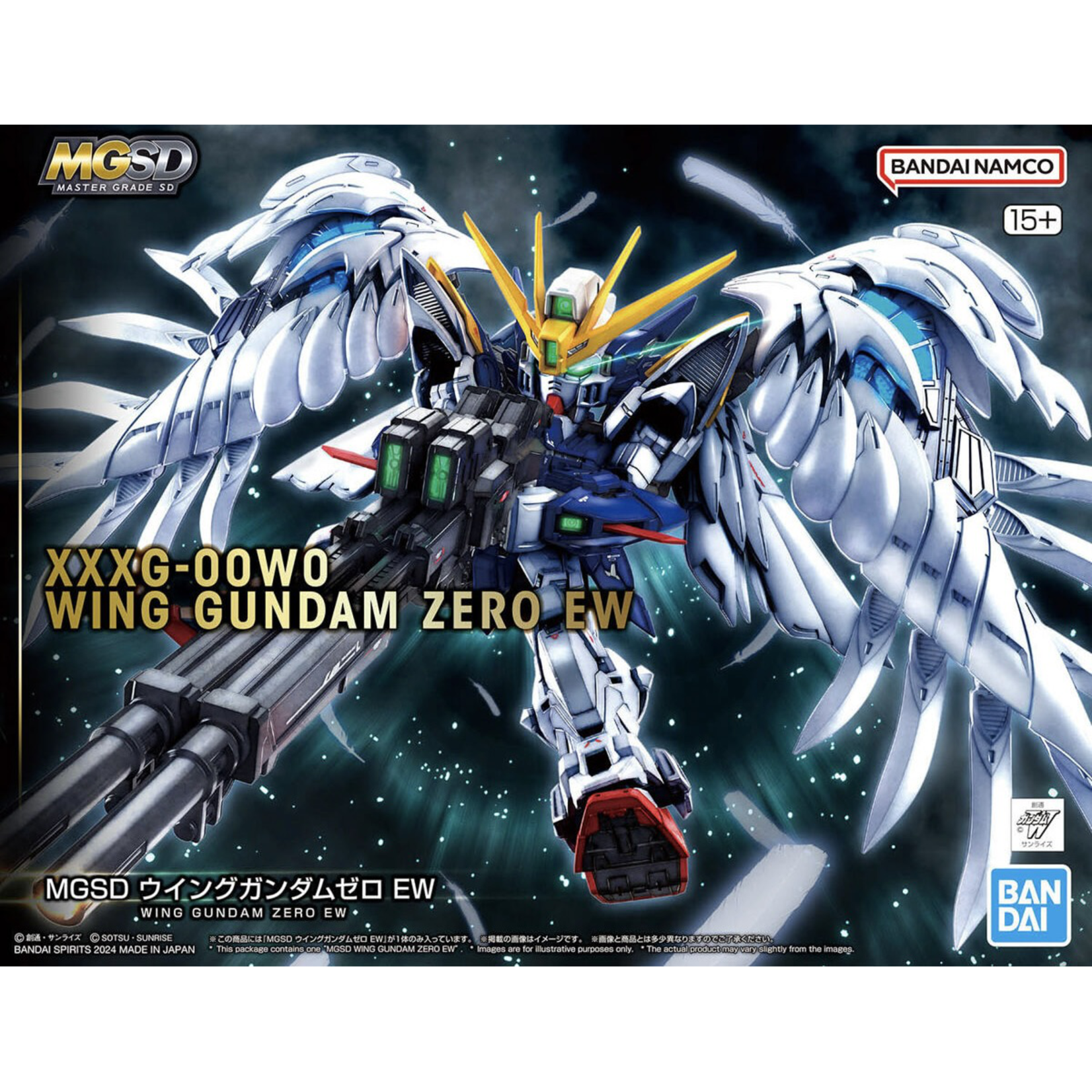 BANDAI MG SD XXXG-00W0 WING GUNDAM ZERO EW
