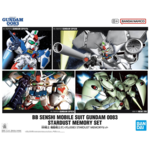 BANDAI BB SENSHI MOBILE SUIT GUNDAM 0083 STARDUST MEMORY SET