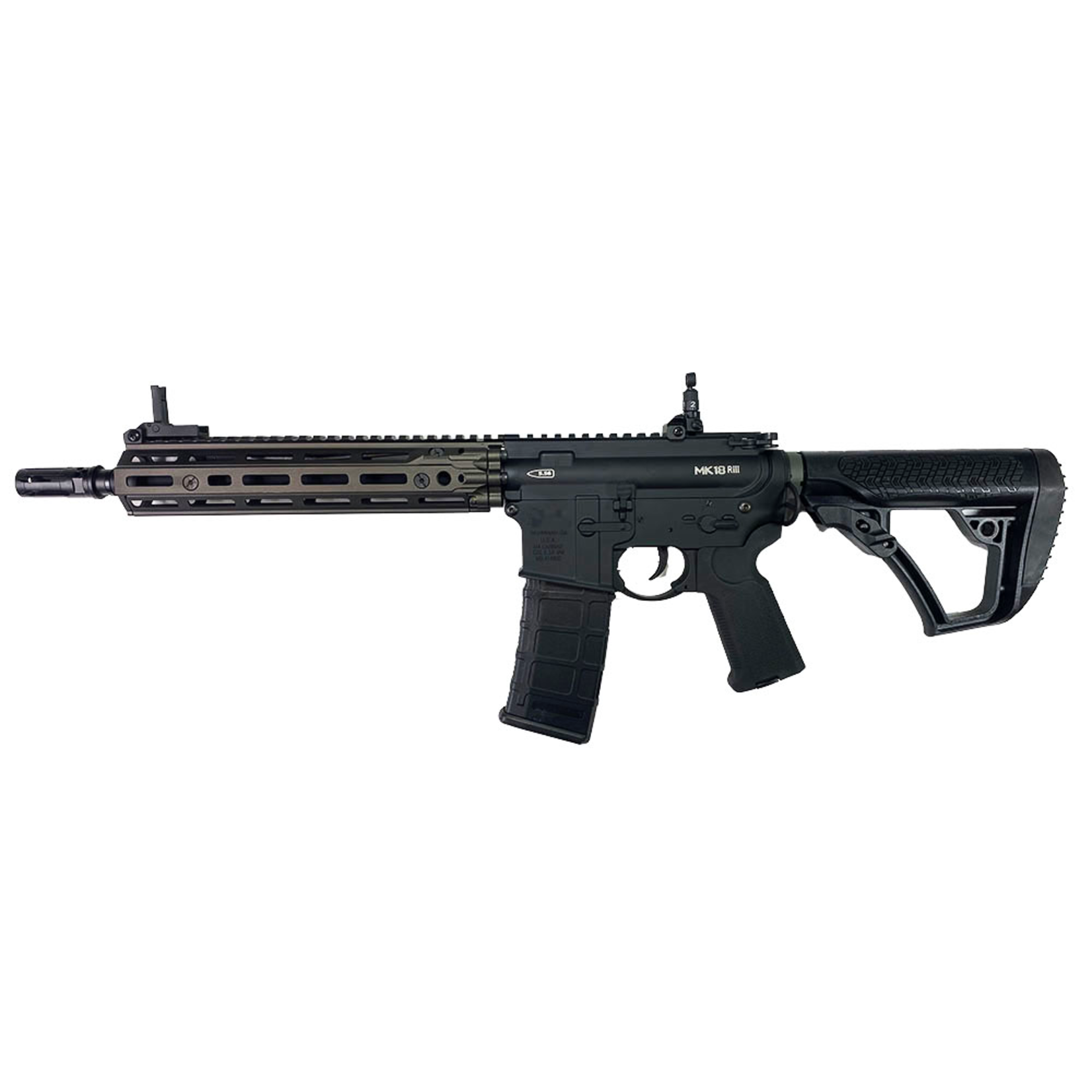 E&C AEG E&C MK18 RIS III SBR BROWN AD CUSTOM WITH ETU VER. (EC644WB)