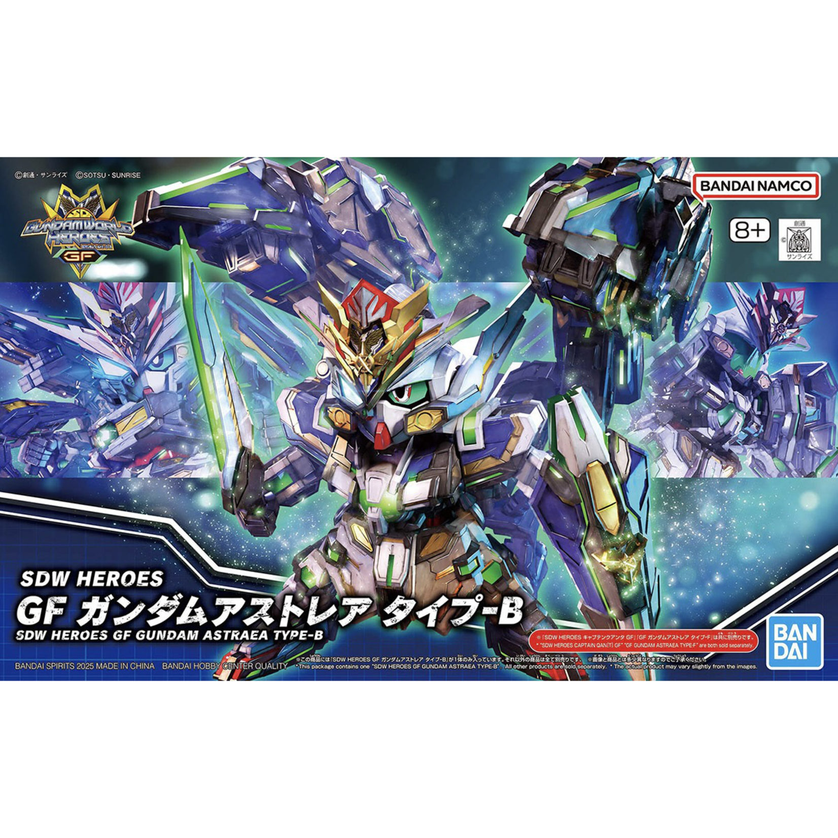 BANDAI SDW HEROES #39 GF GUNDAM ASTRAEA TYPE-B