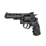 WELL CO2 WELL 4" REVOLVER BLACK (WELL G296B)