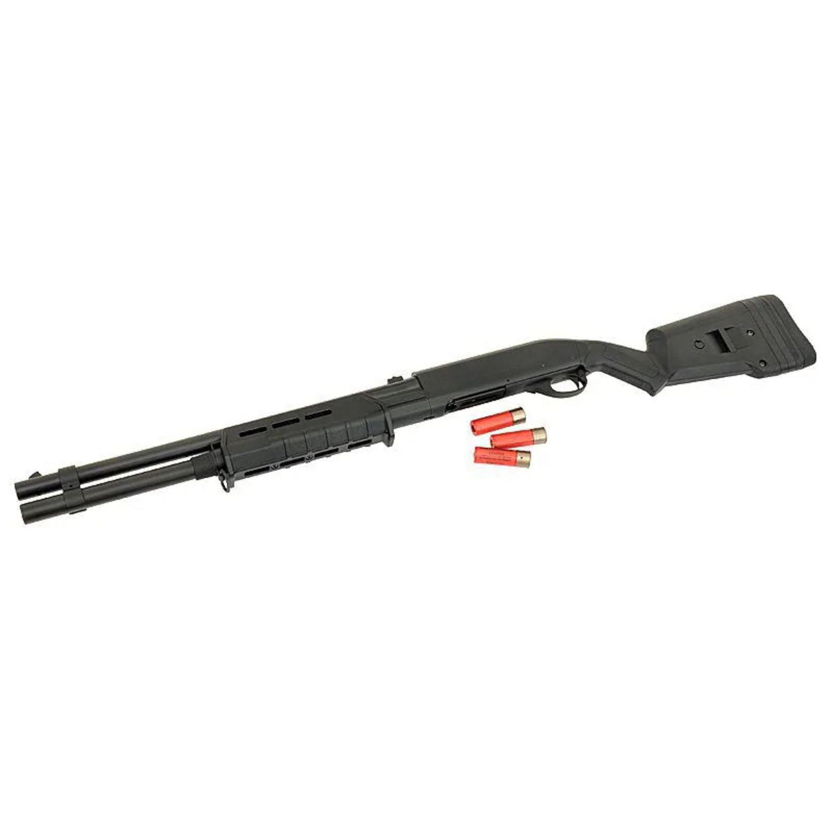 cyma SPRING CYMA M870 MP STYLE TRI-SHOT FULL METAL SHOTGUN BLACK (CYMA 355LM)