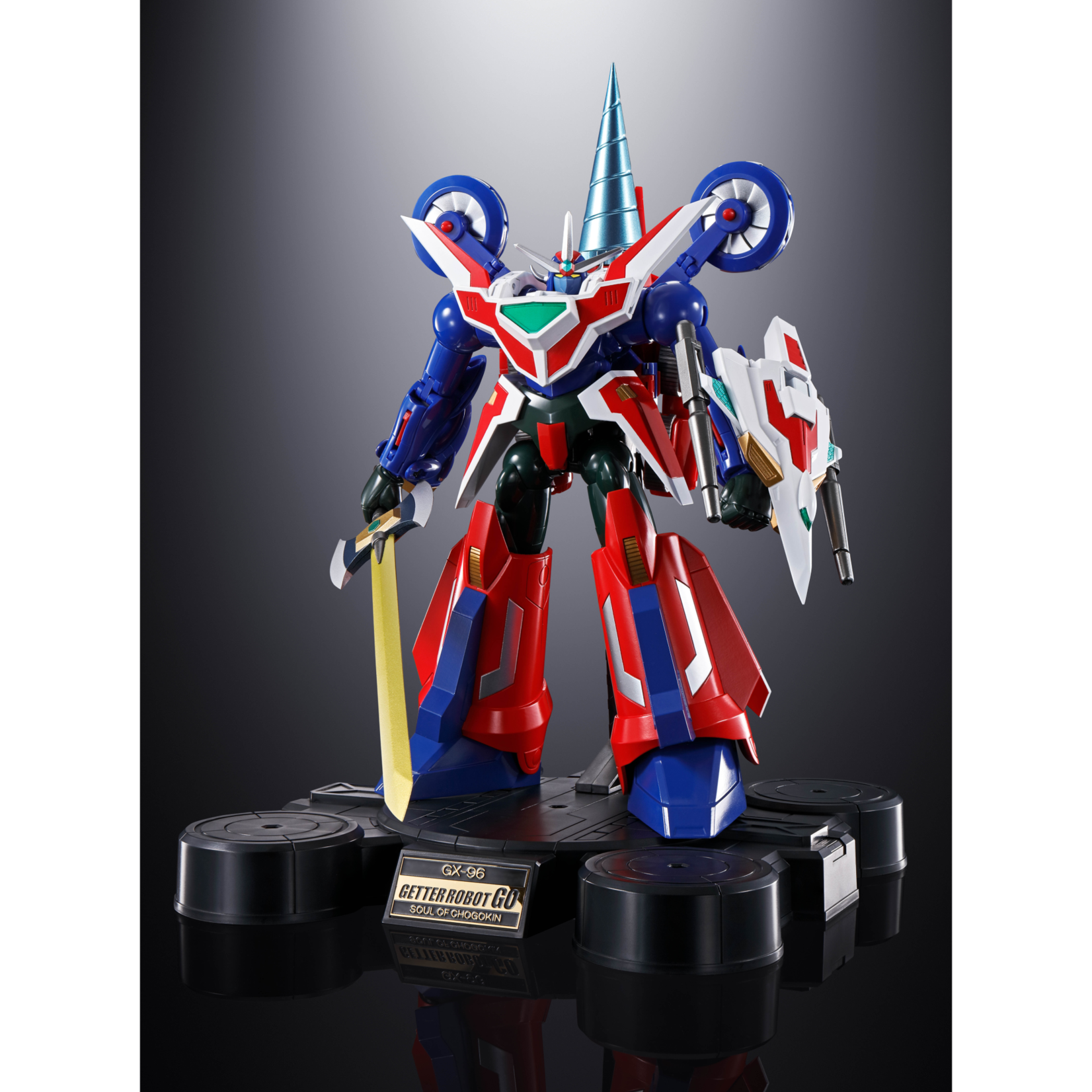 BANDAI SOUL OF CHOGOKIN GX-96X G ARMRISER GETTER ROBO GO