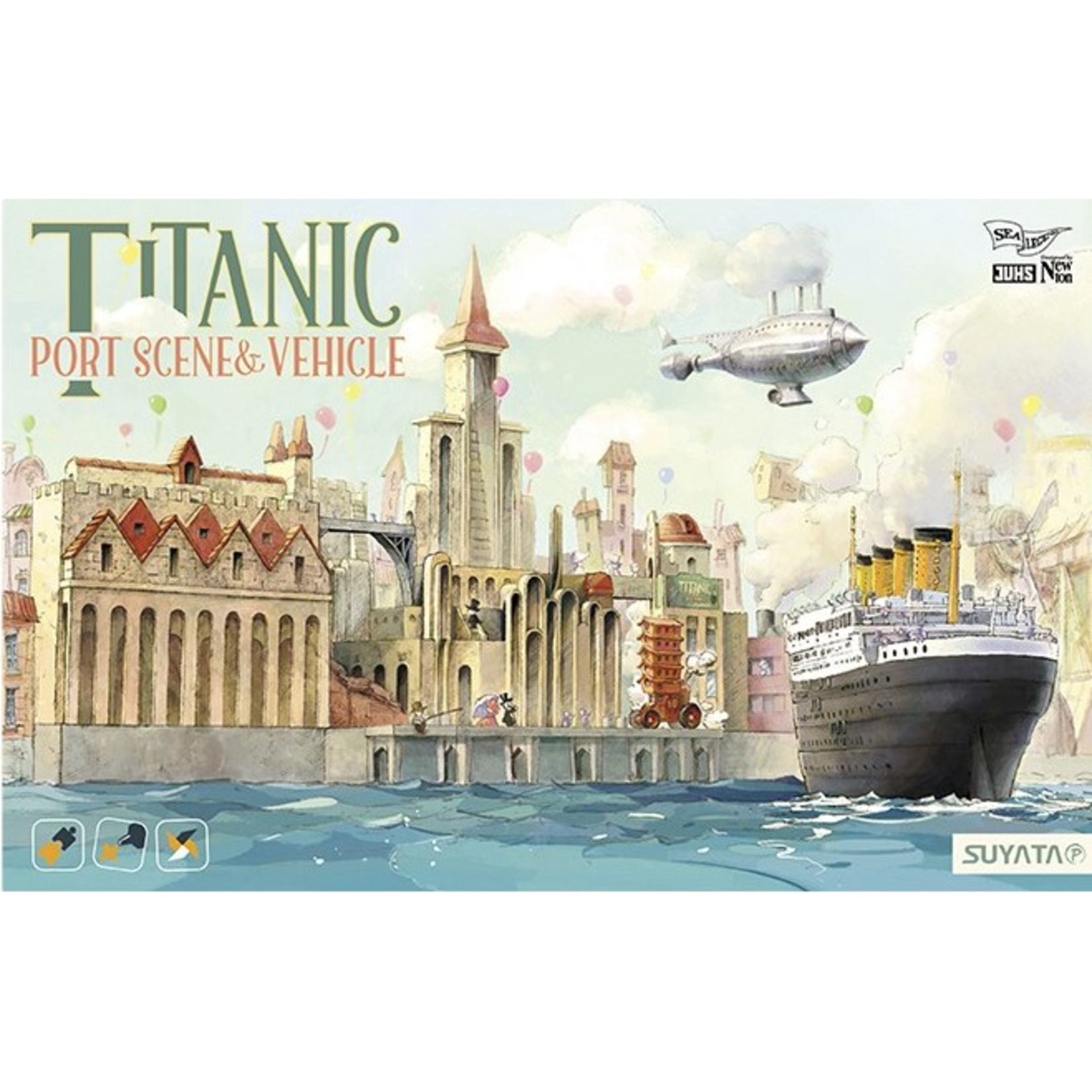 SUYATA SUYUTA TITANIC PORT SCENE & VEHICLE