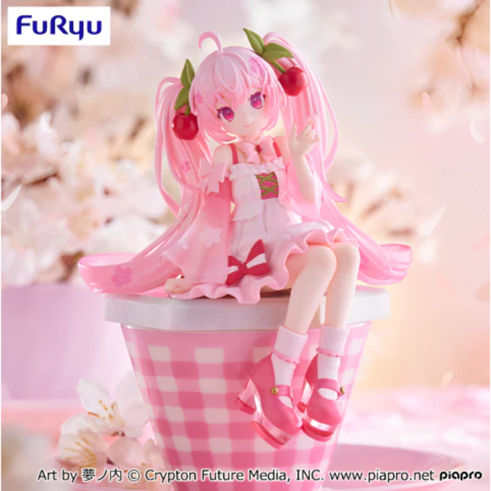 FURYU FURYU NOODLE STOPPER FIGURE HATSUNE MIKU SAKURA MIKU 2025