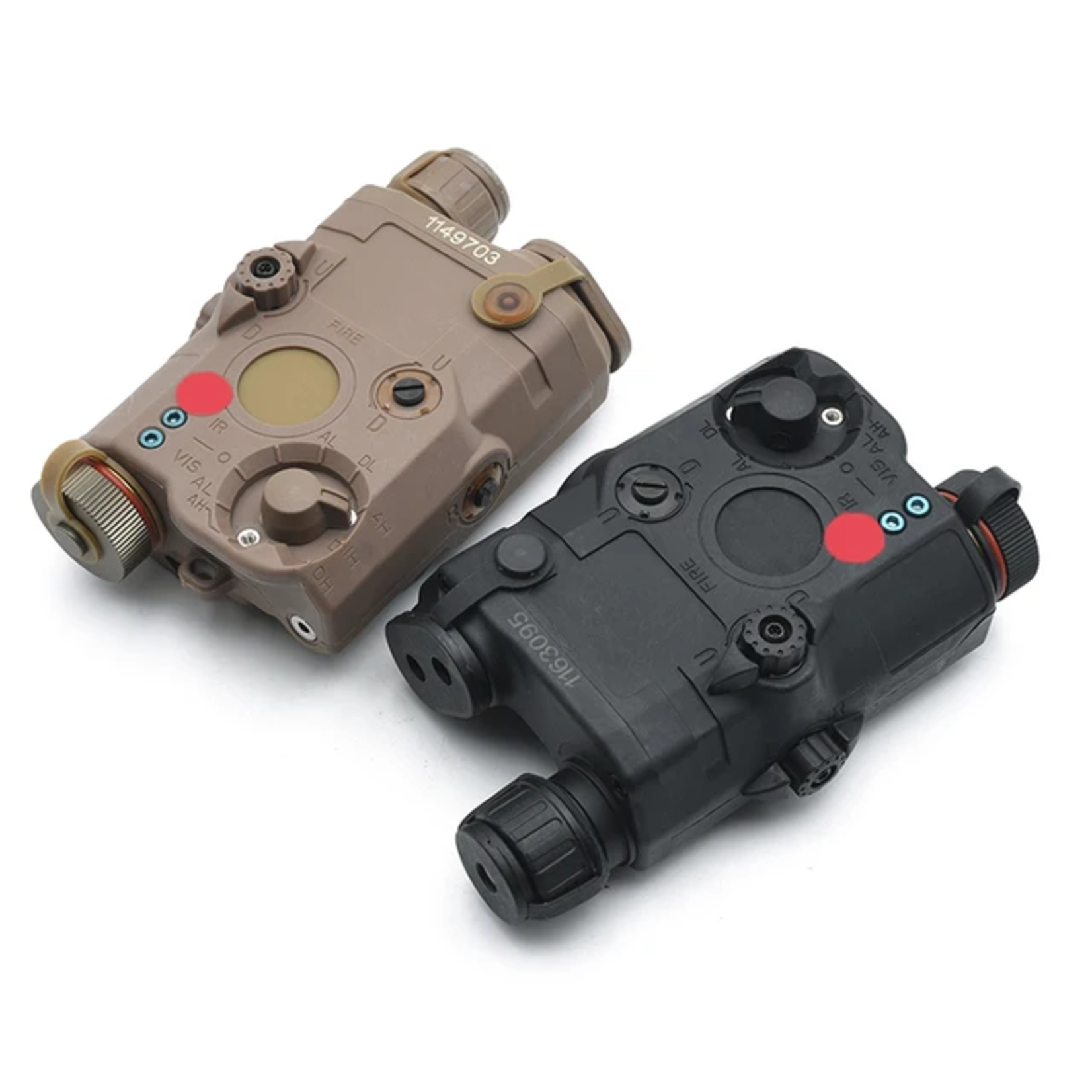 ACM ACM LA-5C PEQ15 RED/IR LASER/LED WEAPON LIGHT BLACK (WDX0396)