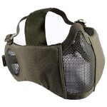 KROUSIS KROUSIS CARBON STEEL HALF MASK W/ UPGRADED EAR PROTECTION OD (KRS-V2EP-OD)