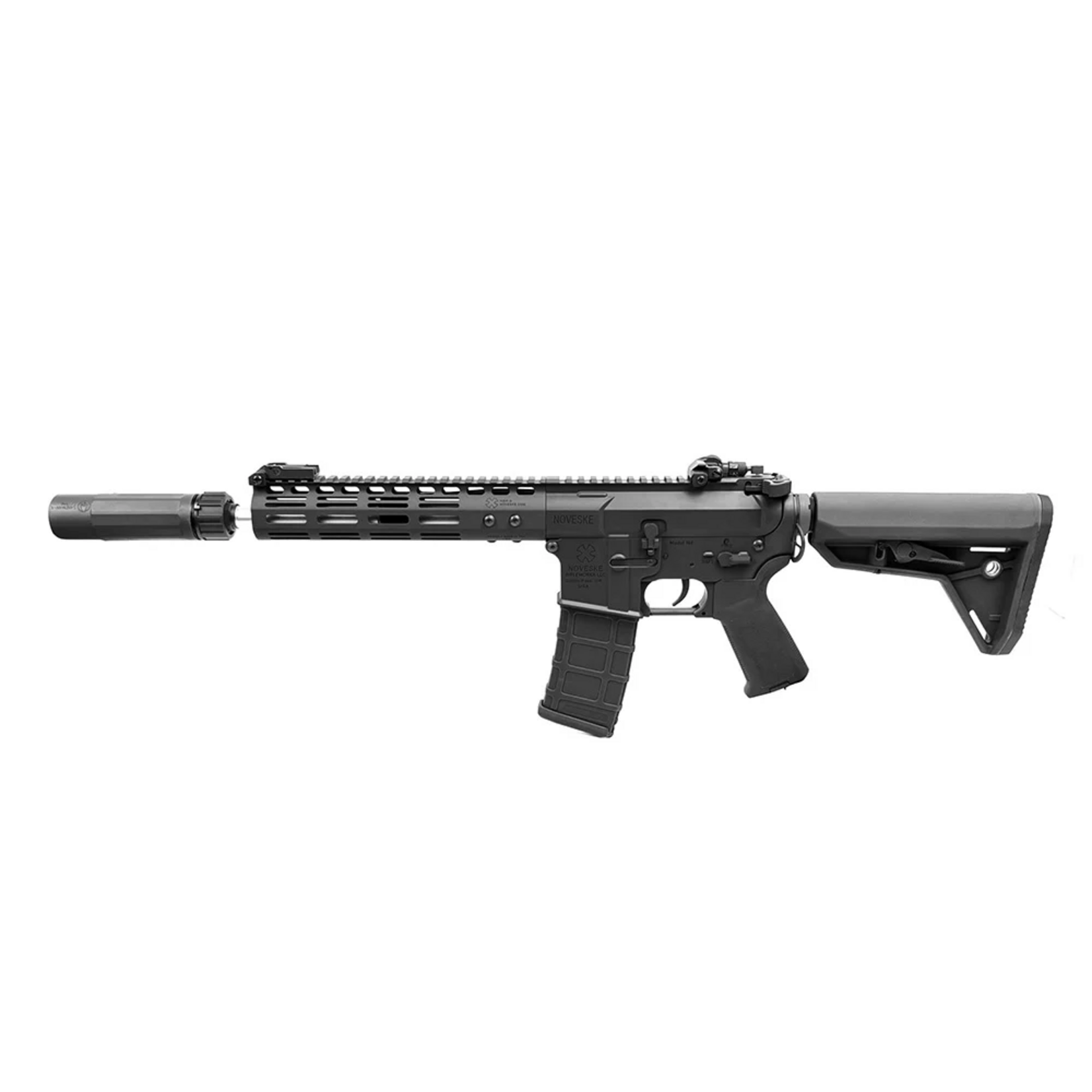 E&C AEG E&C NOVESKE STYLE DEVGRU M4 W SILENCER AD CUSTOM ETU VER. (EC-867-1SE-BK)