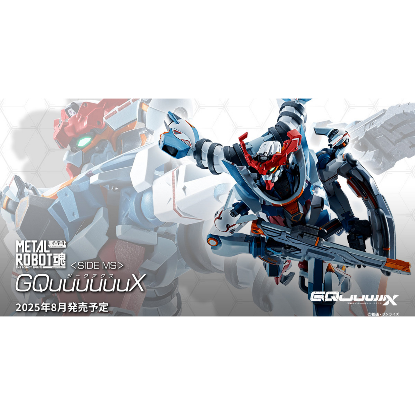BANDAI METAL ROBOT SPIRITS SIDE MS GQUUUUUUZ GUNDAM
