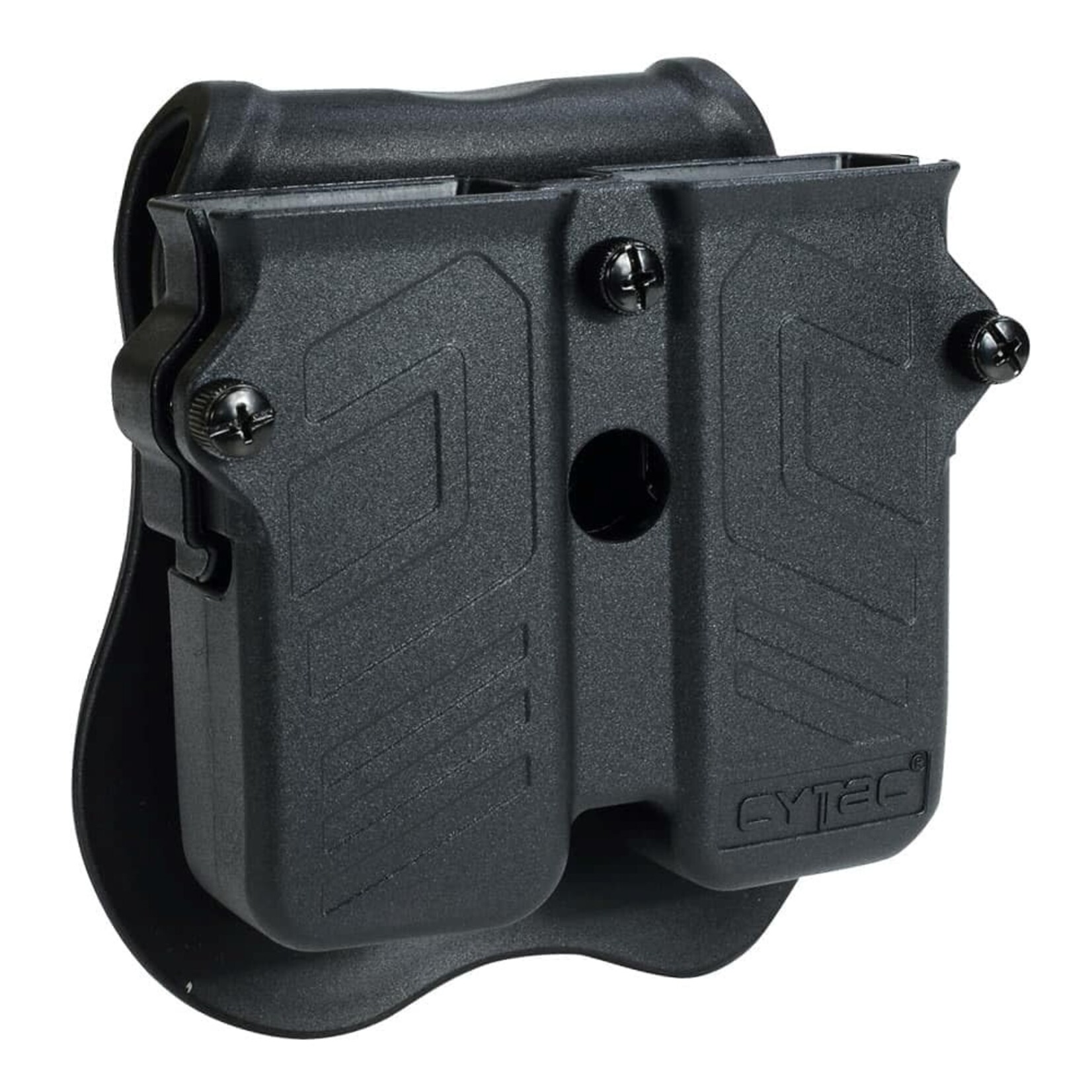 CYTAC CYTAC UNIVERSAL DOUBLE MAGAZINE POUCH WITH PADDLE (CYTAC CY-MPU)