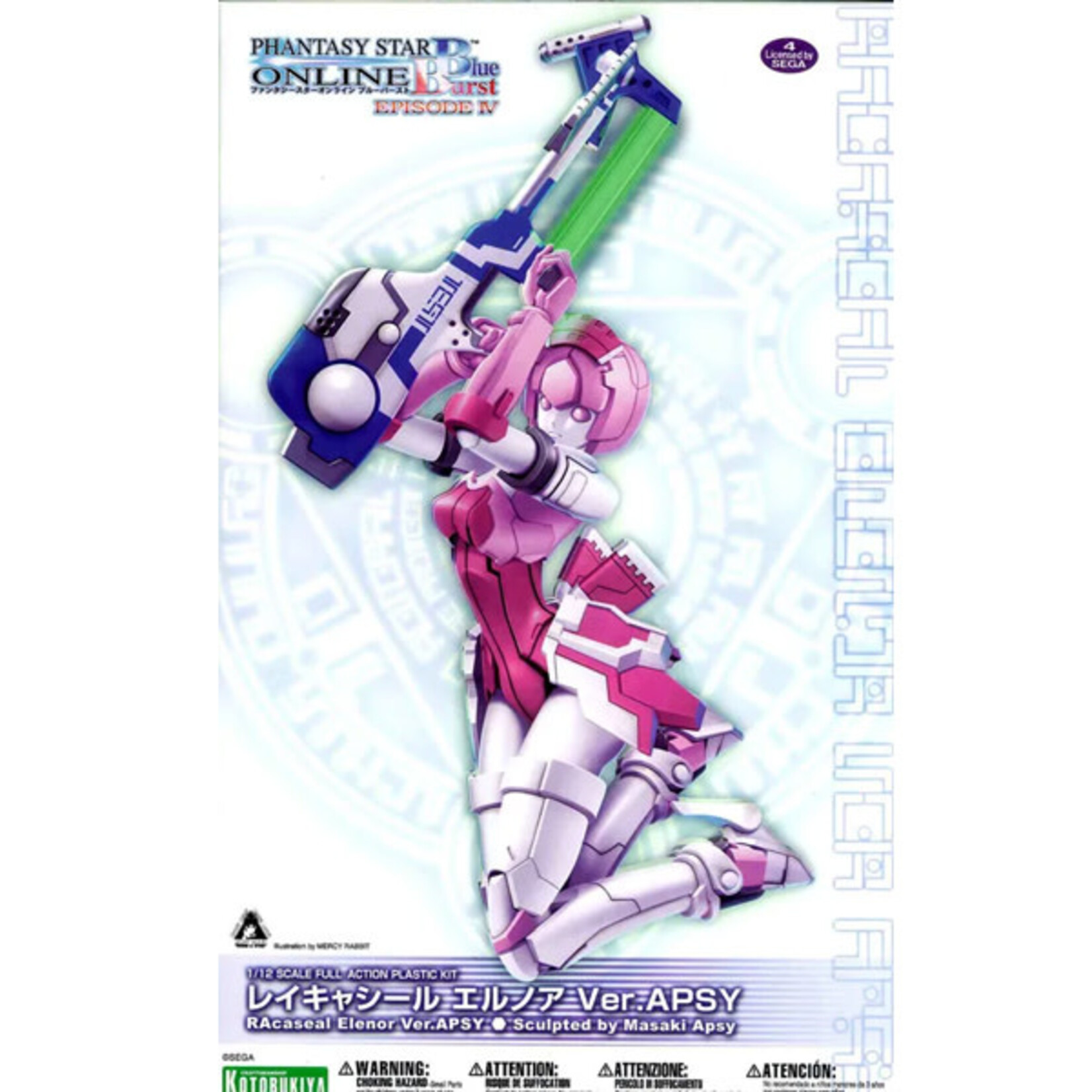 Kotobukiya KOTOBUKIYA RACASEAL ELENOR VER.ASPY FIGURE KIT