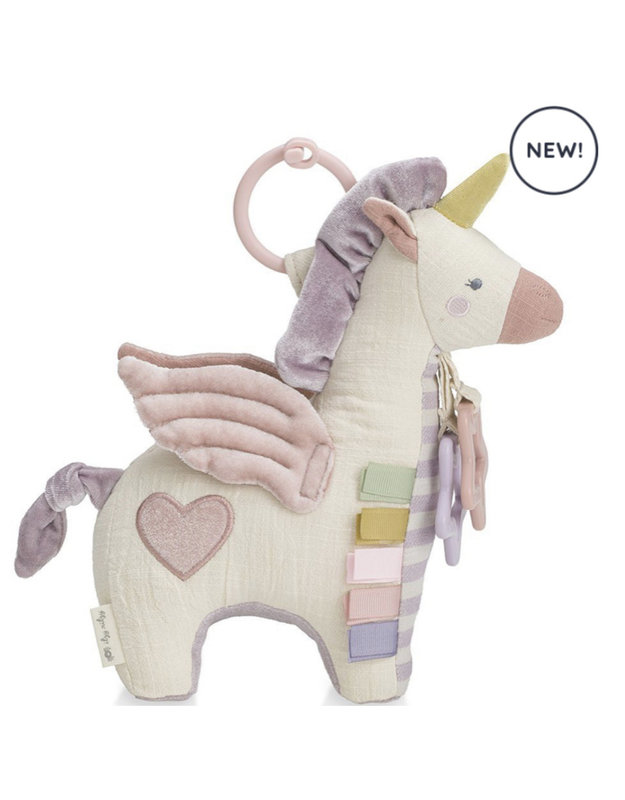 Itzy Ritzy Bitzy Bespoke™ Link & Love Teething Activity Toy - Pegasus