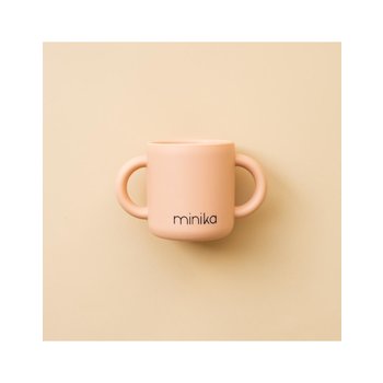 Minika Learning cup with handles - Blush