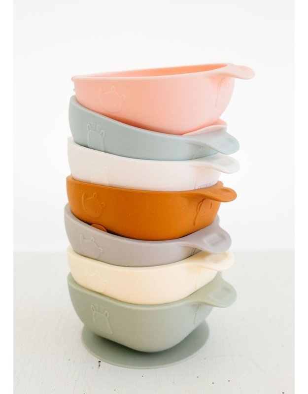Loulou Lolipop Silicone Snack Bowl - Blush Pink