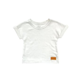 Bajoue Unisex bamboo t-shirt - Cream