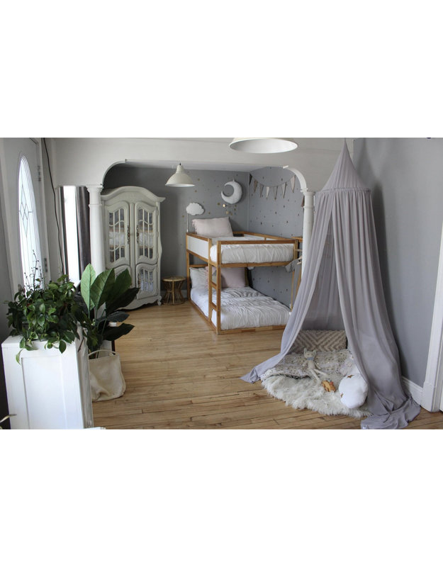 Babilles et babioles Bed Canopy - Grey