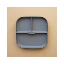 Minika Assiette avec succion - Stone