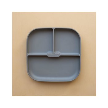 Minika Assiette avec succion - Stone