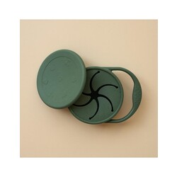 Minika Snack cup with lid - Leaf