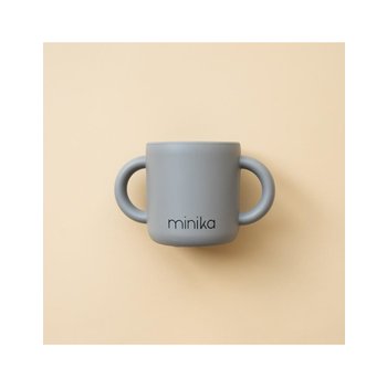 Minika Learning cup with handles - Stone