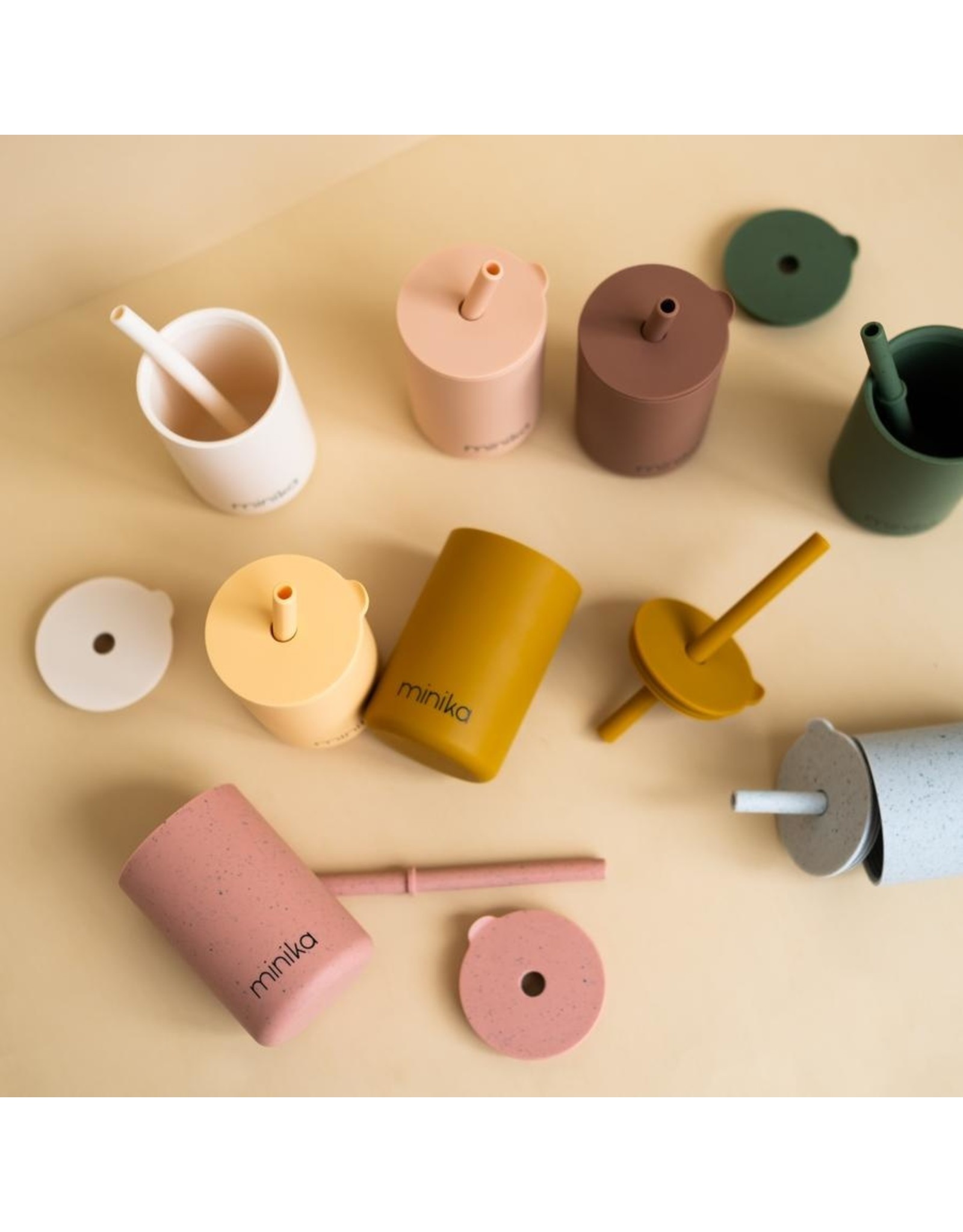 Minika Cup with straw and lid - Sorbet